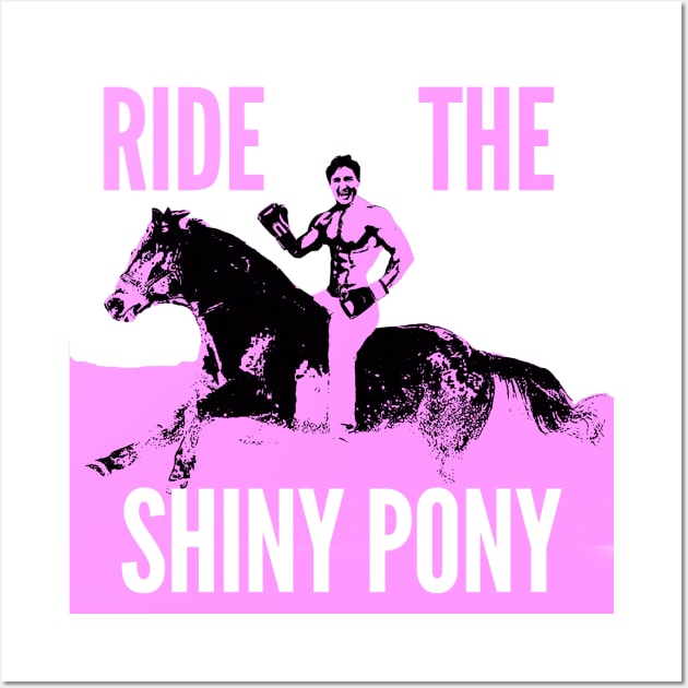 Ride The Shiny Pony Wall Art by Canada Is Boring Podcast